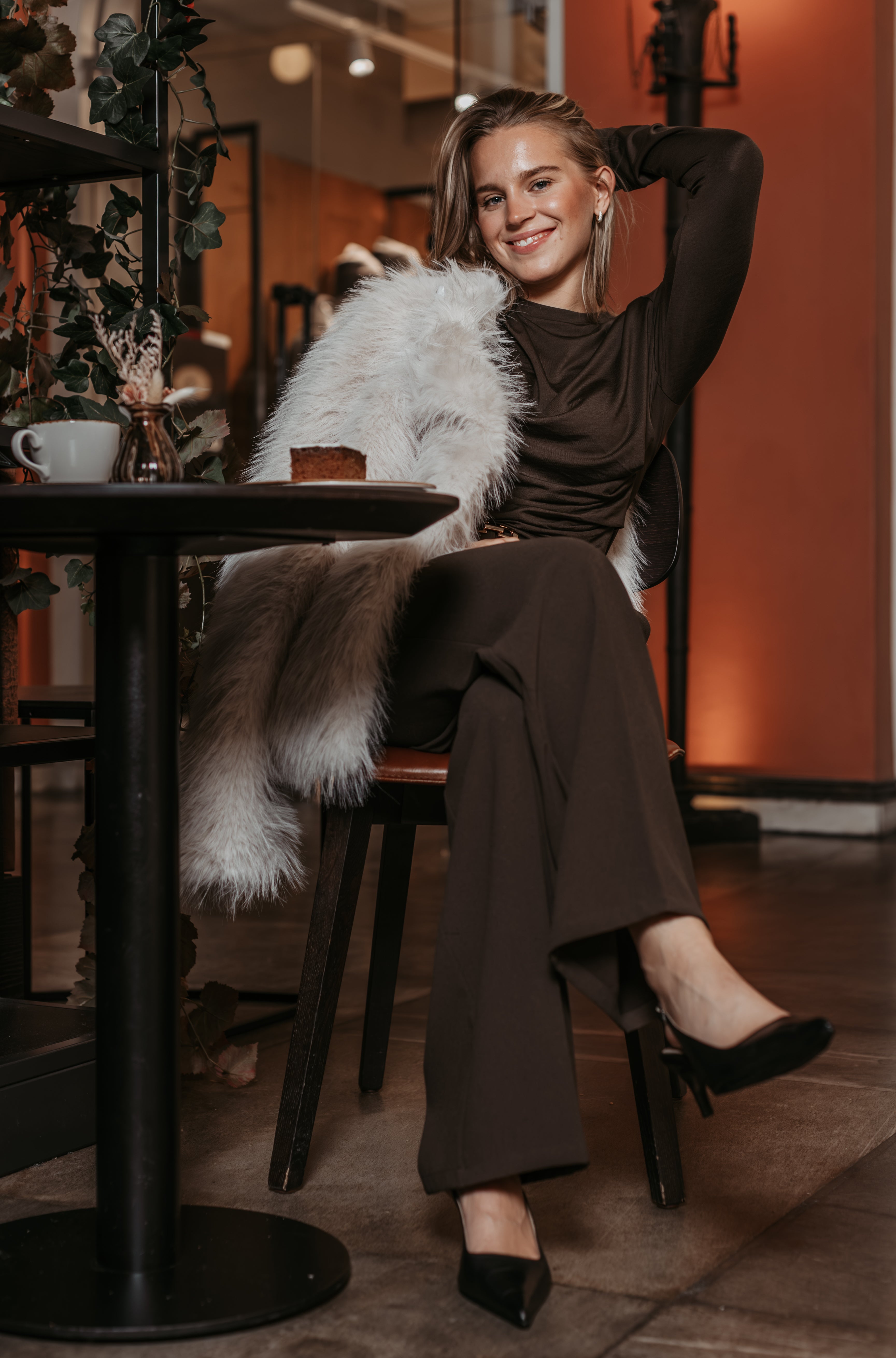 Brea Jakke - Beige/ Birch